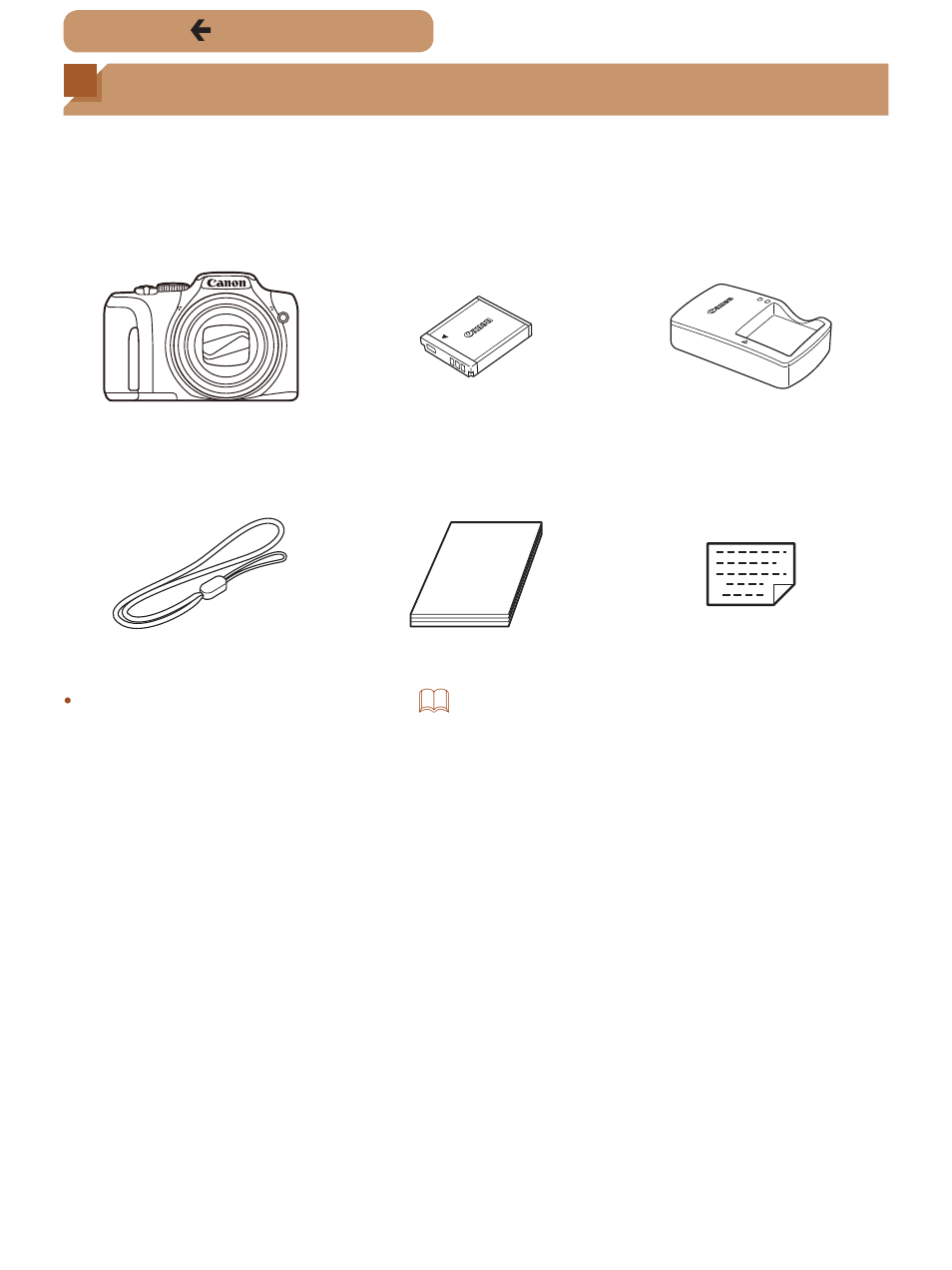 Package contents | Canon PowerShot SX170 IS User Manual | Page 2 / 268