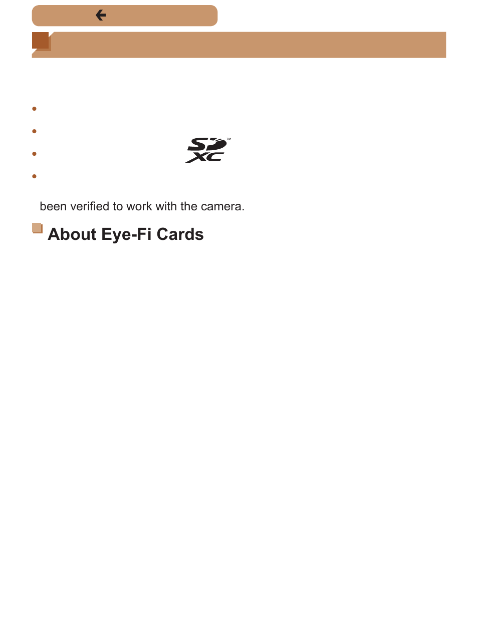 About eye-fi cards | Canon PowerShot SX170 IS User Manual | Page 3 / 268