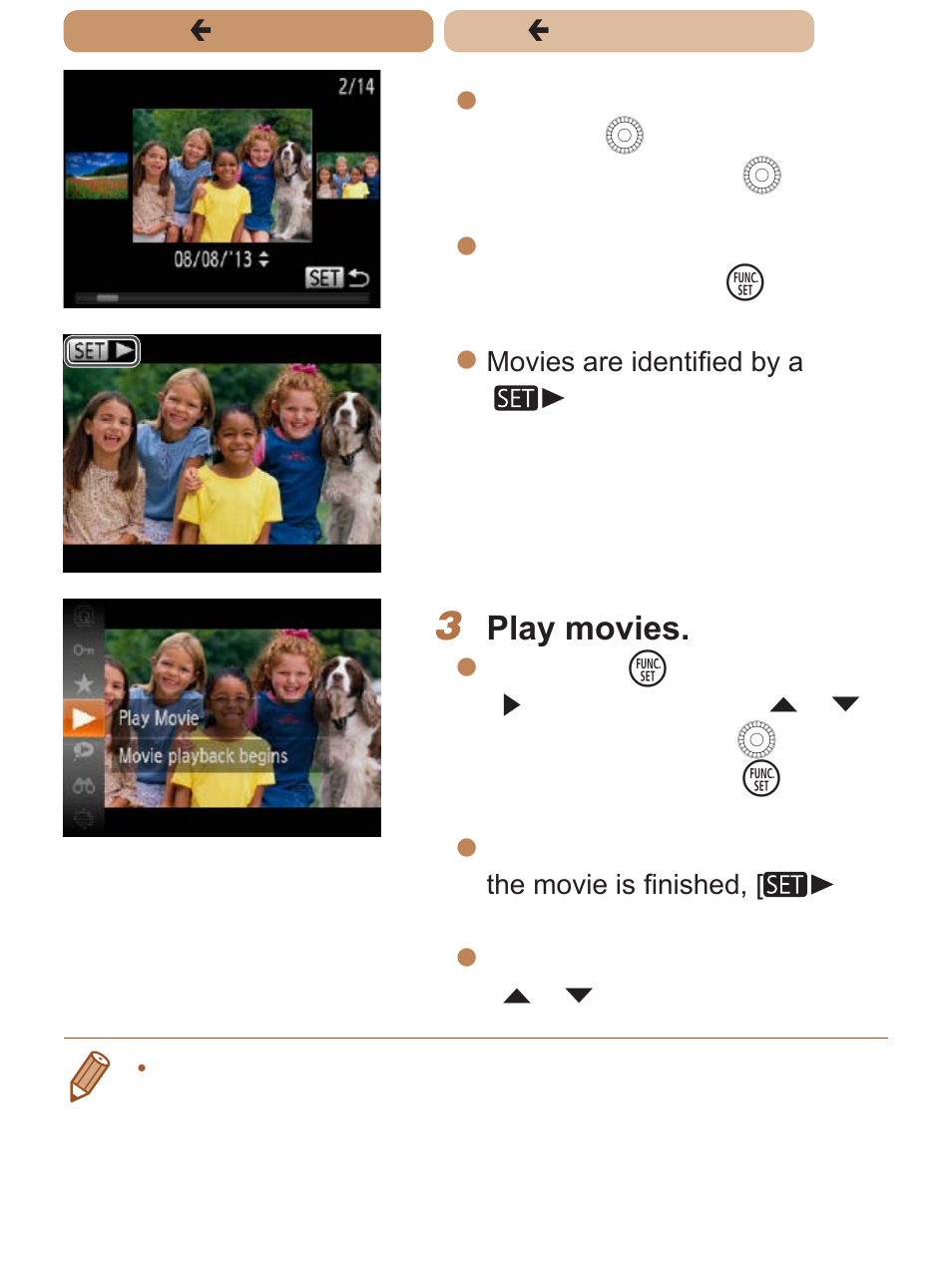Play movies | Canon PowerShot SX170 IS User Manual | Page 35 / 268