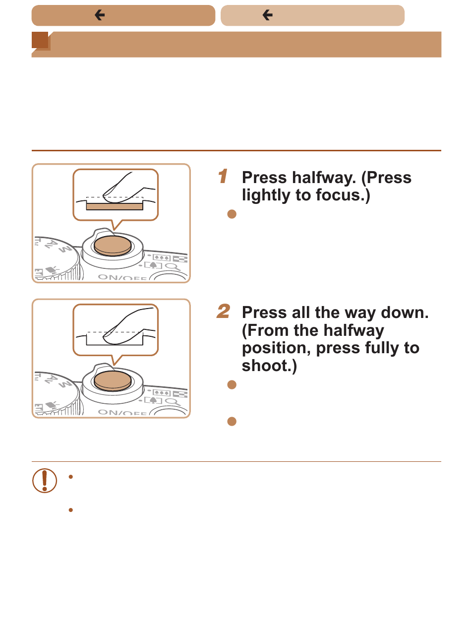Shutter button, Button halfway | Canon PowerShot SX170 IS User Manual | Page 40 / 268