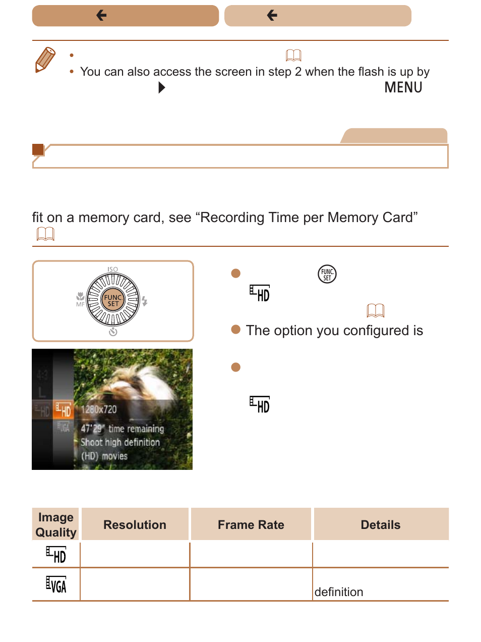 Changing movie image quality | Canon PowerShot SX170 IS User Manual | Page 69 / 268