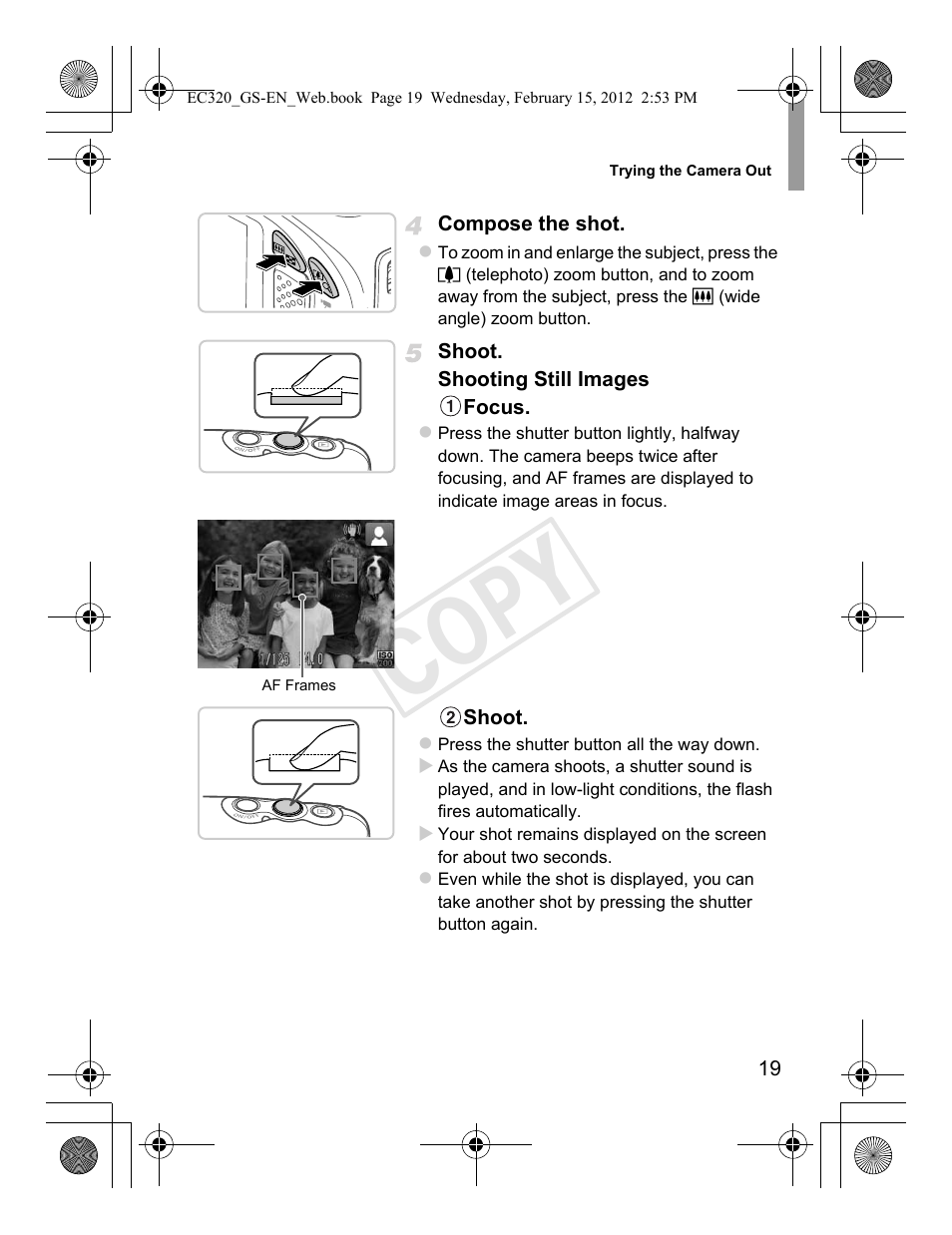 Cop y | Canon PowerShot D20 User Manual | Page 19 / 36
