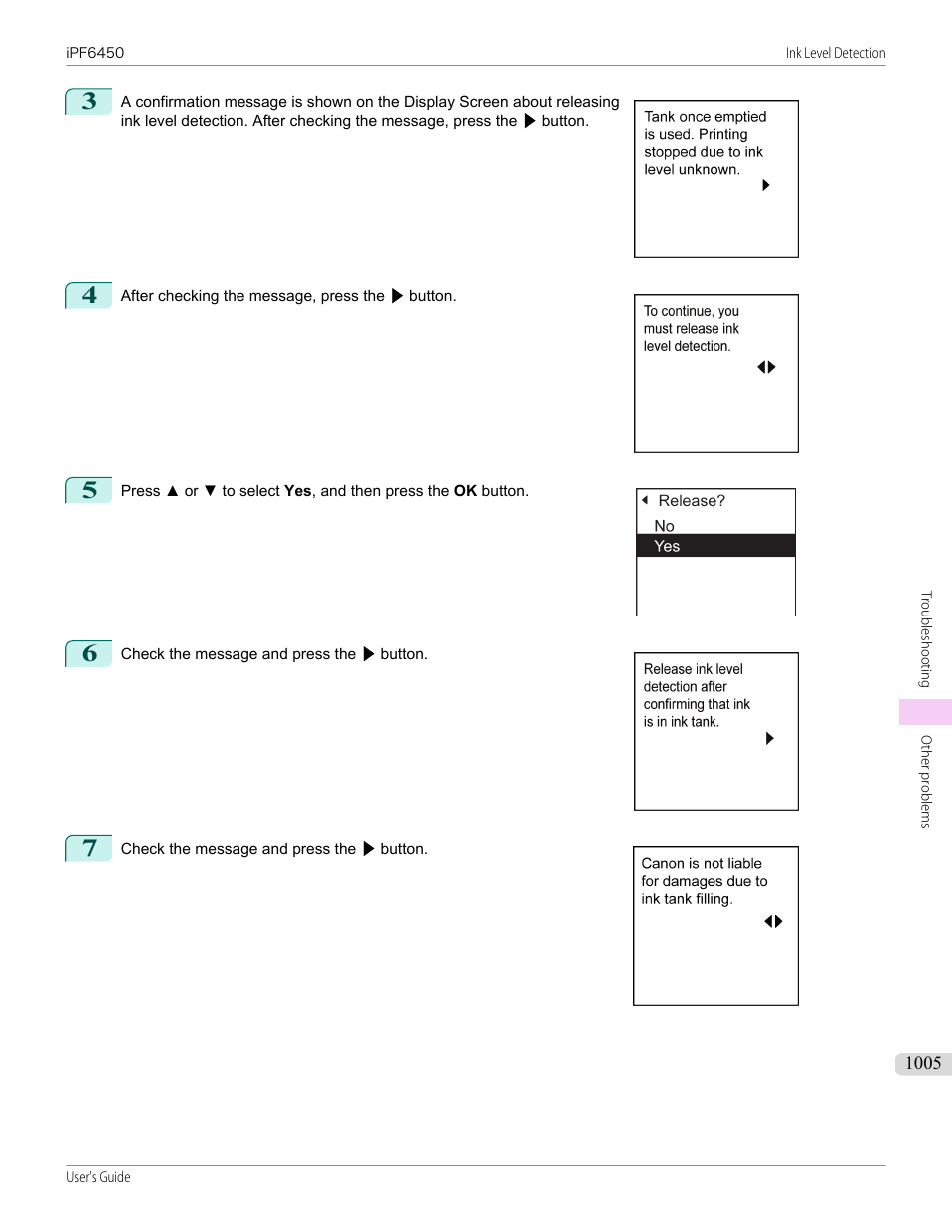 Canon imagePROGRAF iPF6450 User Manual | Page 1005 / 1066