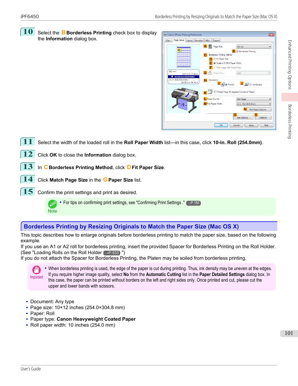 P.101 | Canon imagePROGRAF iPF6450 User Manual | Page 101 / 1066