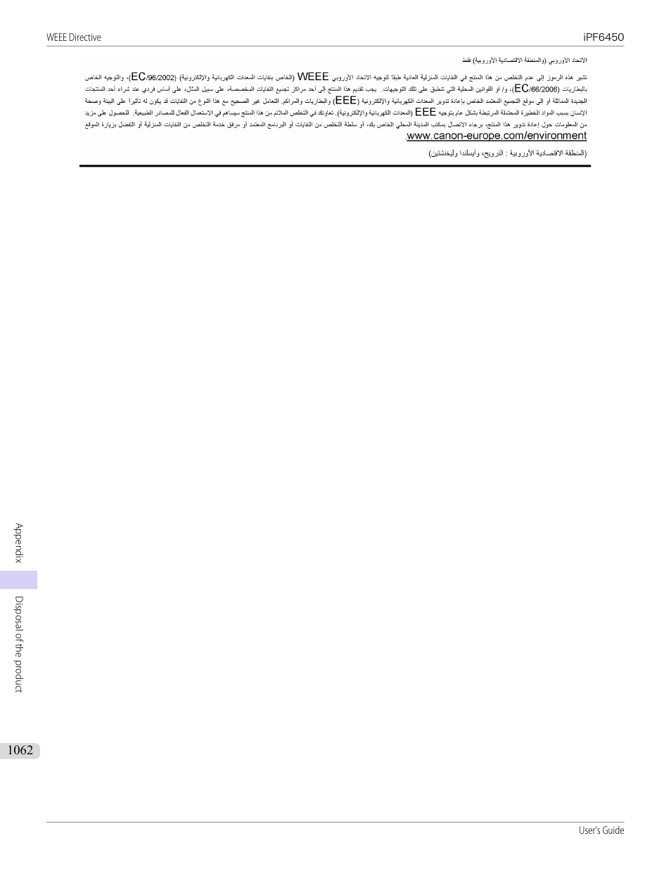 Canon imagePROGRAF iPF6450 User Manual | Page 1062 / 1066