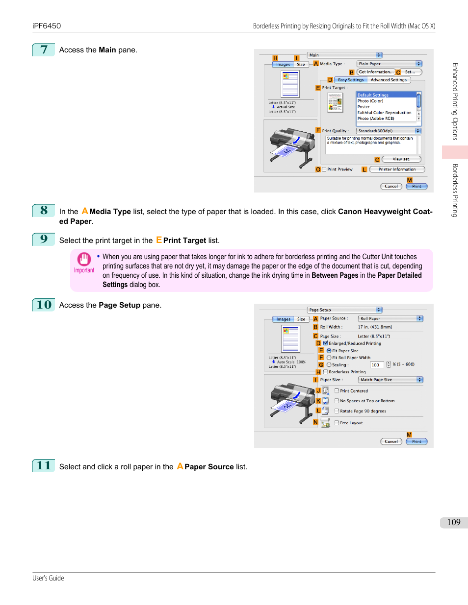Canon imagePROGRAF iPF6450 User Manual | Page 109 / 1066