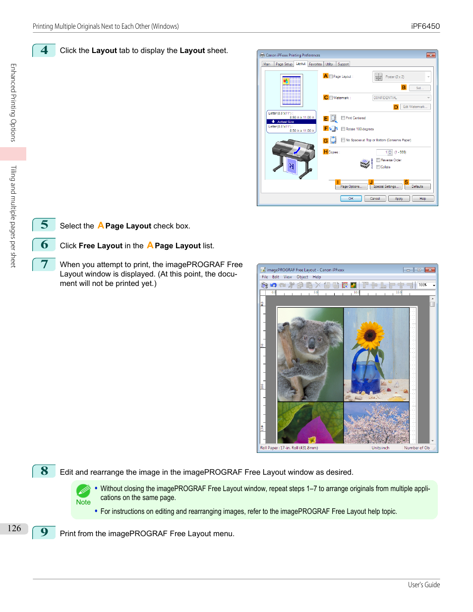 Canon imagePROGRAF iPF6450 User Manual | Page 126 / 1066