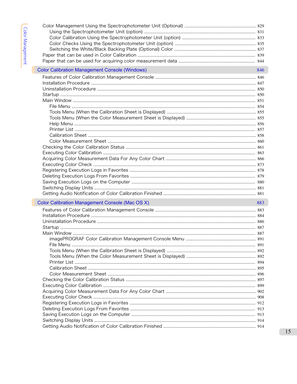 Canon imagePROGRAF iPF6450 User Manual | Page 15 / 1066