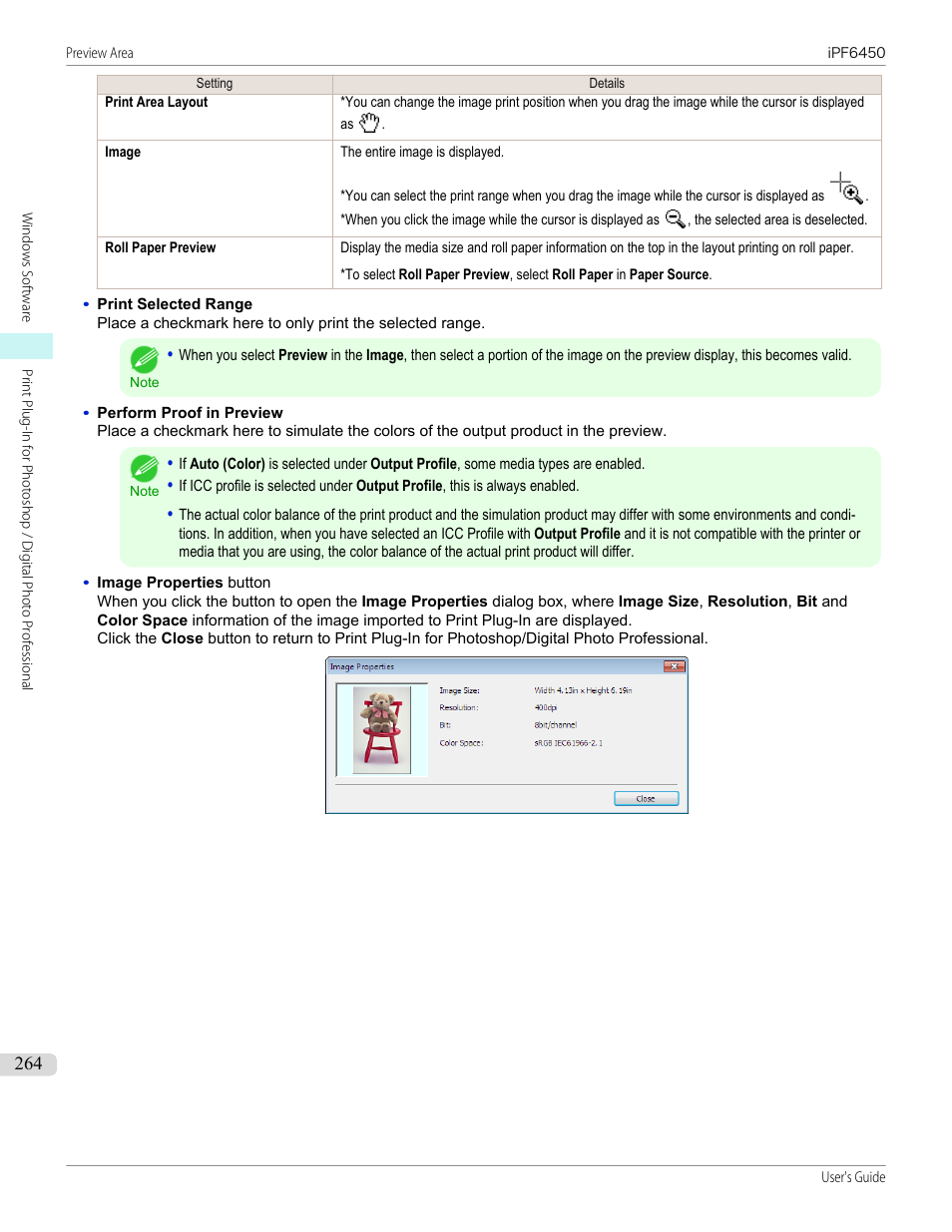 Canon imagePROGRAF iPF6450 User Manual | Page 264 / 1066