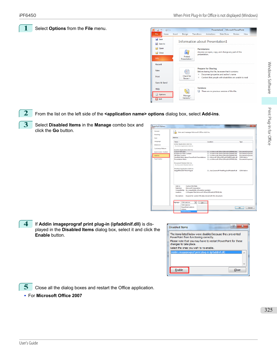 Canon imagePROGRAF iPF6450 User Manual | Page 325 / 1066