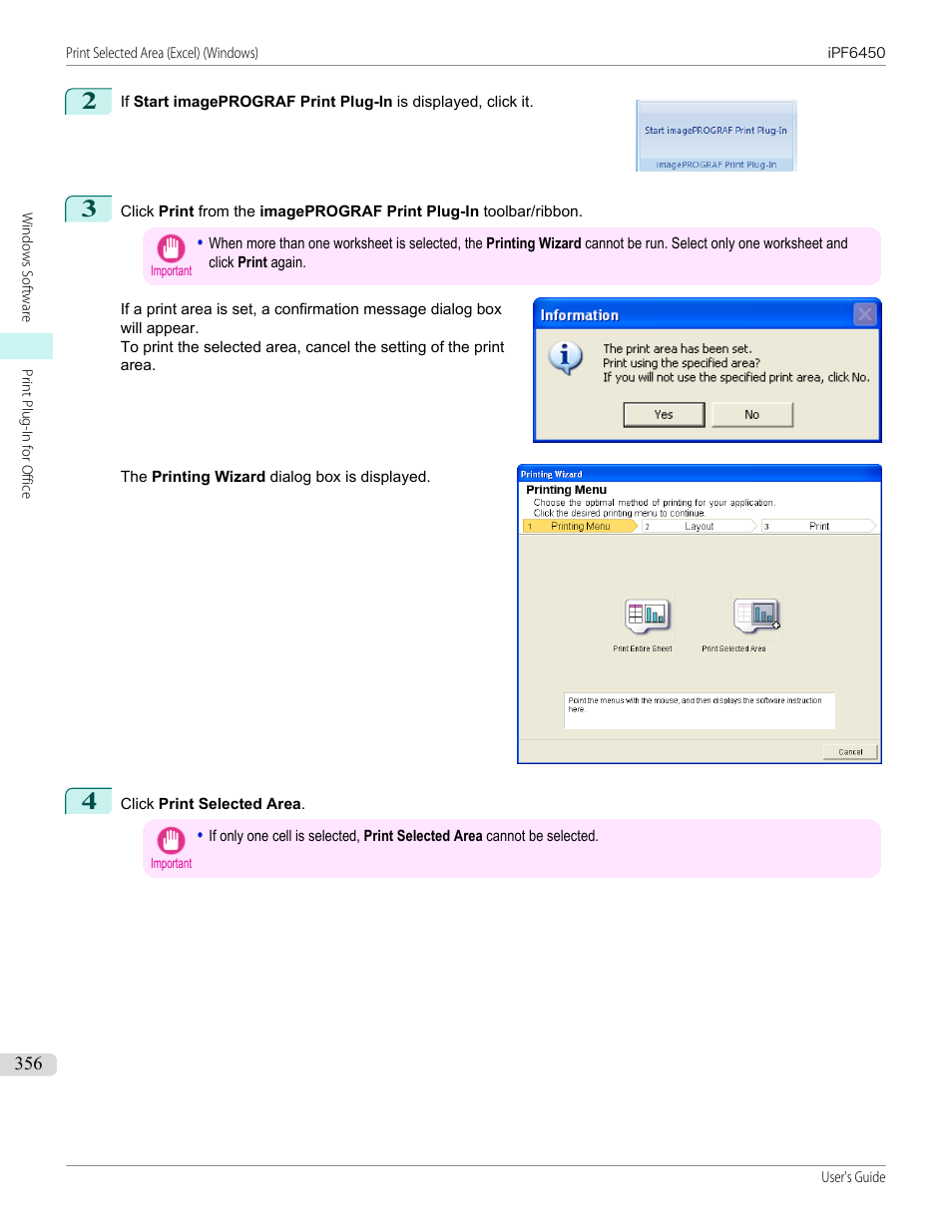 Canon imagePROGRAF iPF6450 User Manual | Page 356 / 1066