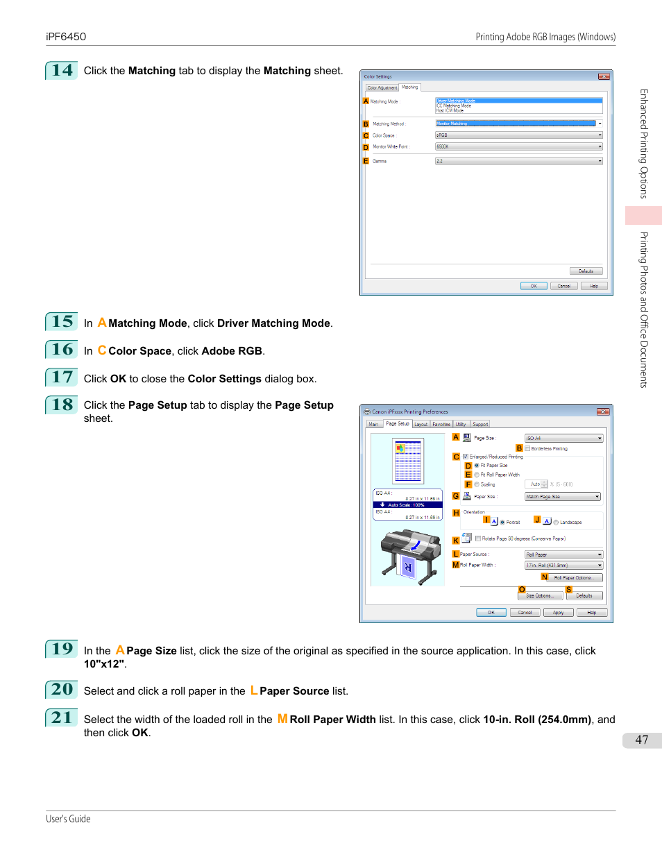 Canon imagePROGRAF iPF6450 User Manual | Page 47 / 1066
