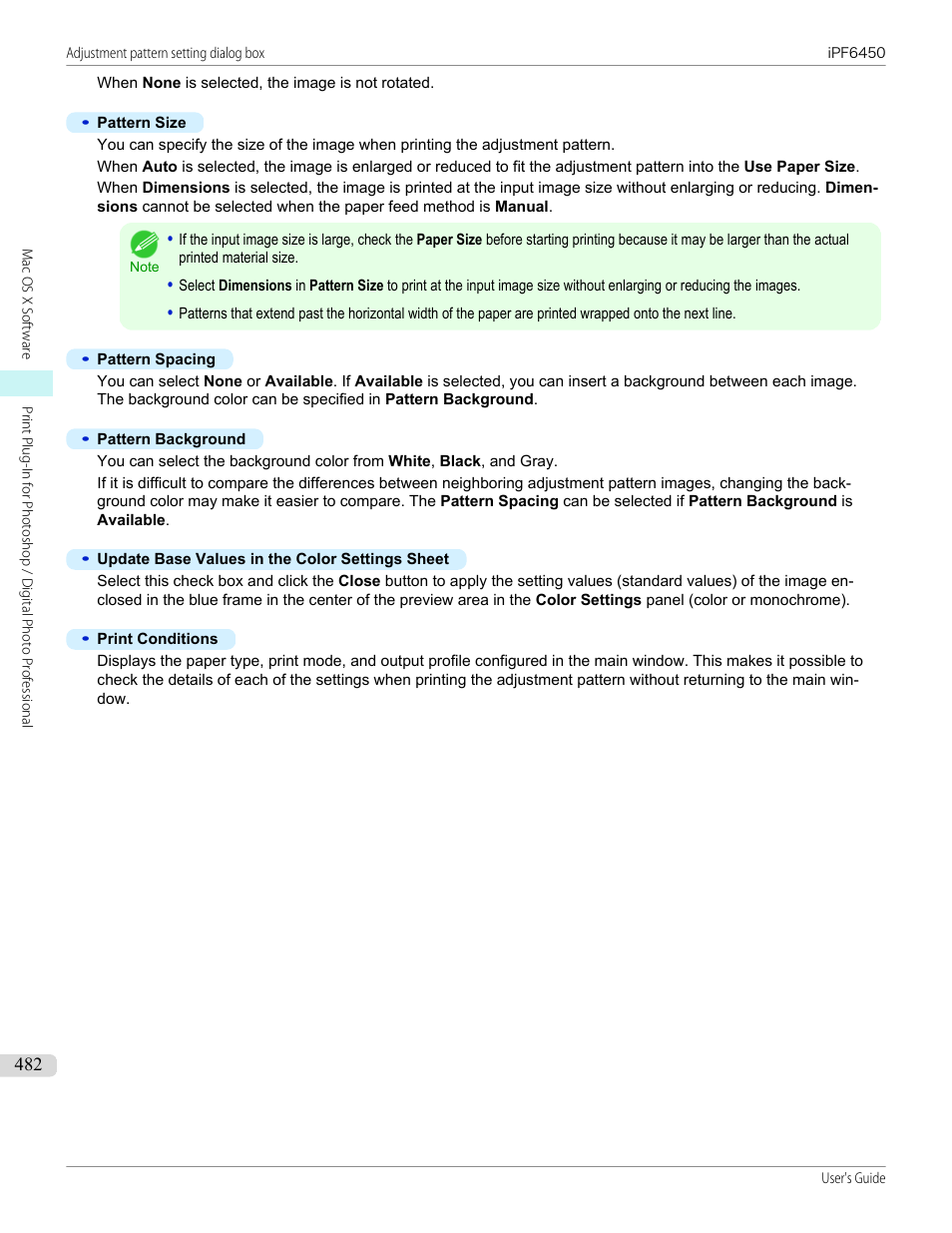 Canon imagePROGRAF iPF6450 User Manual | Page 482 / 1066