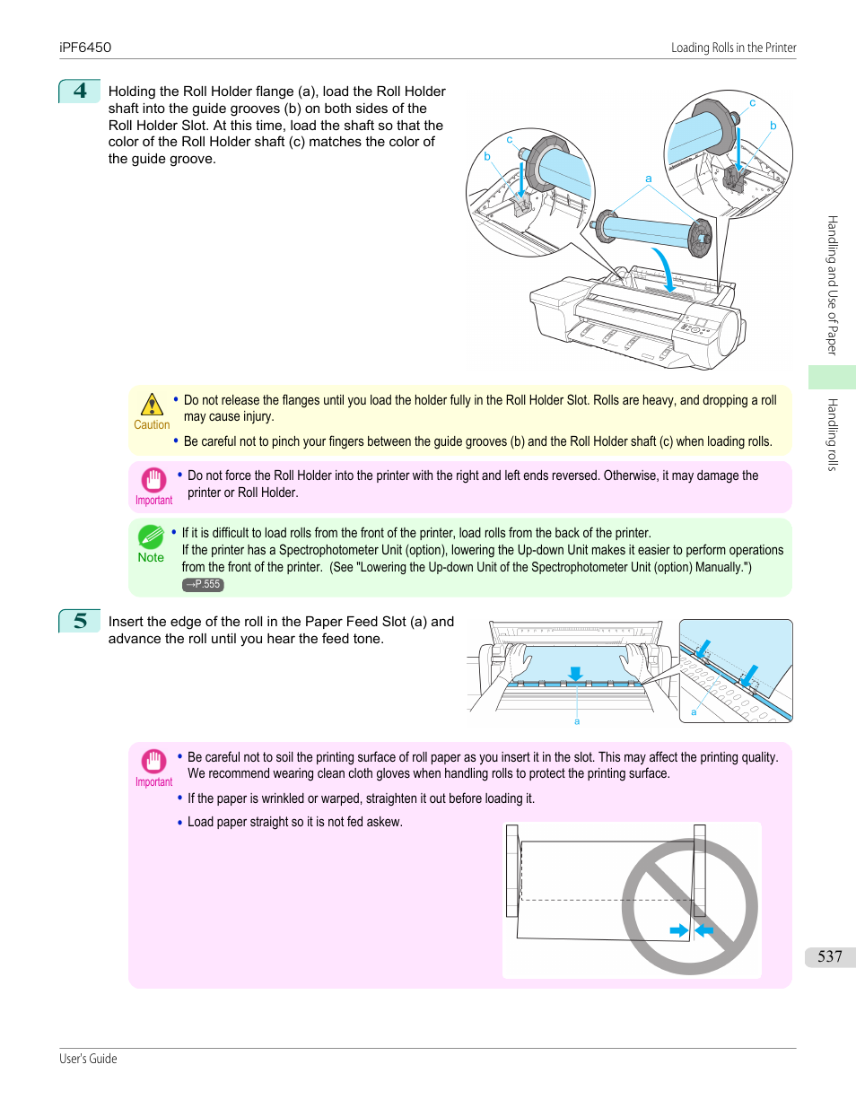 Canon imagePROGRAF iPF6450 User Manual | Page 537 / 1066
