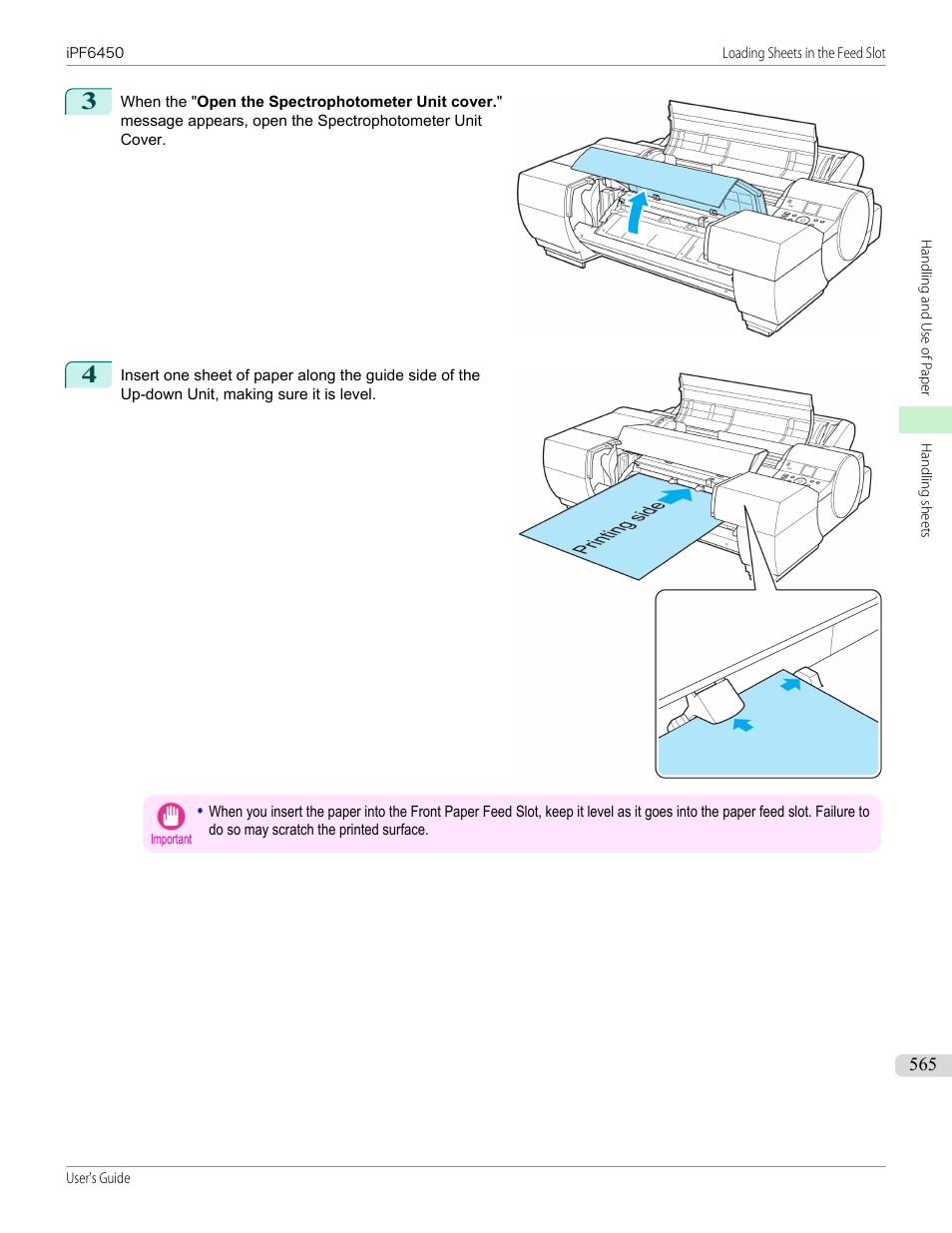 Canon imagePROGRAF iPF6450 User Manual | Page 565 / 1066