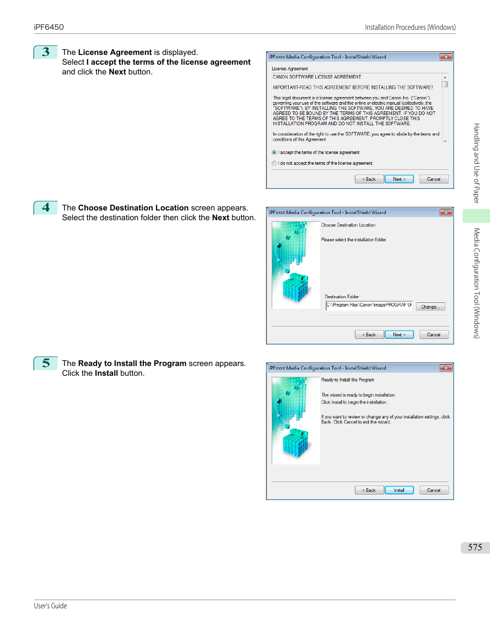 Canon imagePROGRAF iPF6450 User Manual | Page 575 / 1066