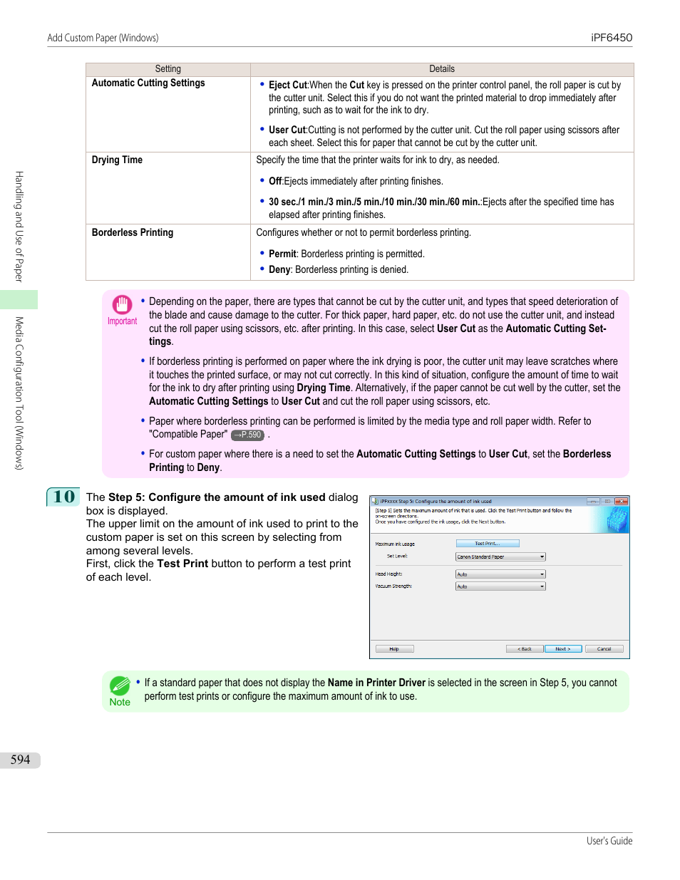 Canon imagePROGRAF iPF6450 User Manual | Page 594 / 1066