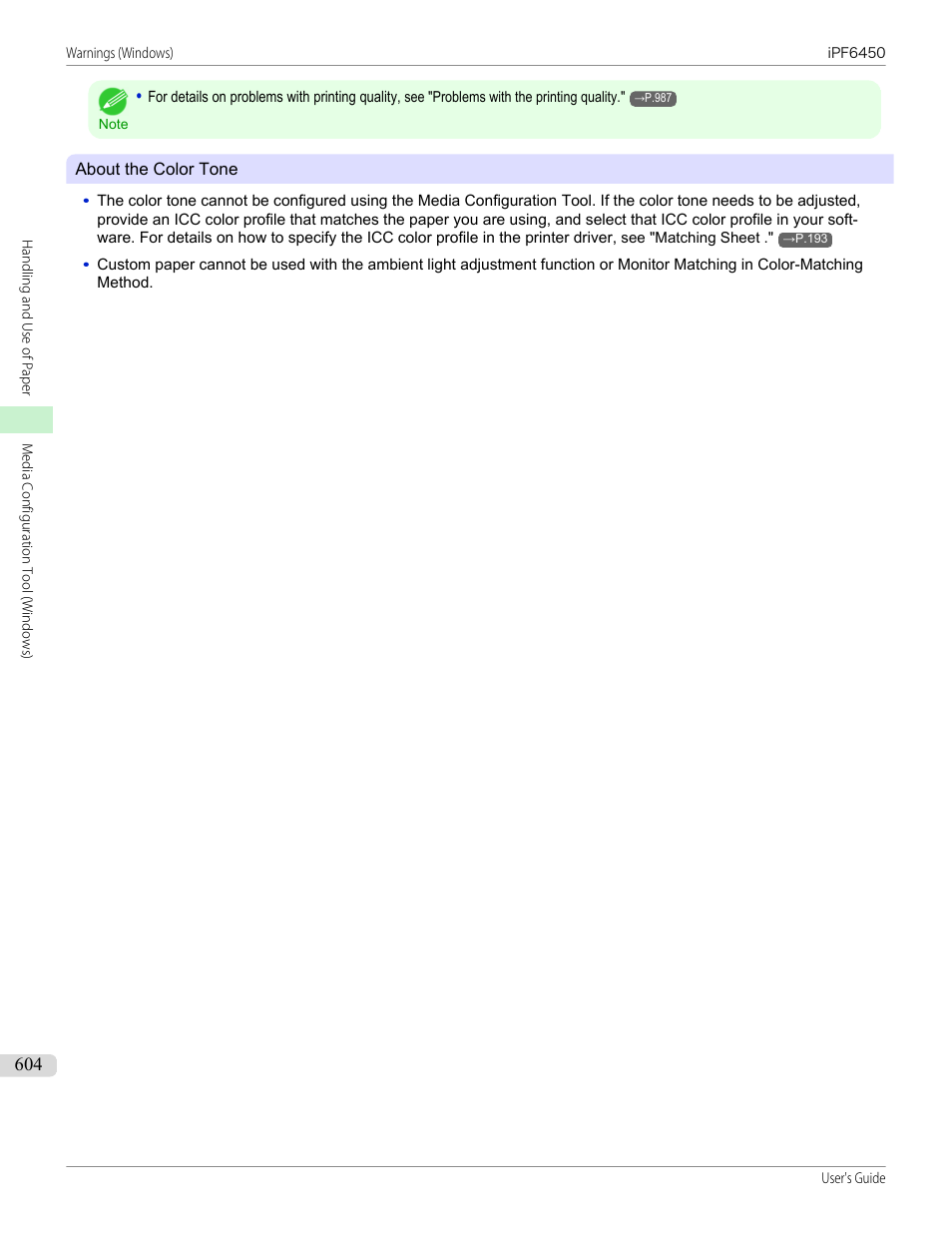 Canon imagePROGRAF iPF6450 User Manual | Page 604 / 1066