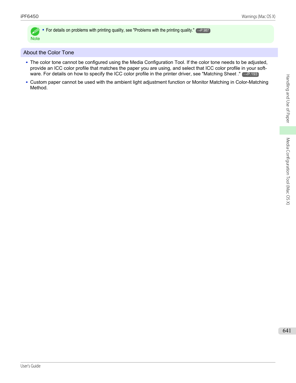 Canon imagePROGRAF iPF6450 User Manual | Page 641 / 1066