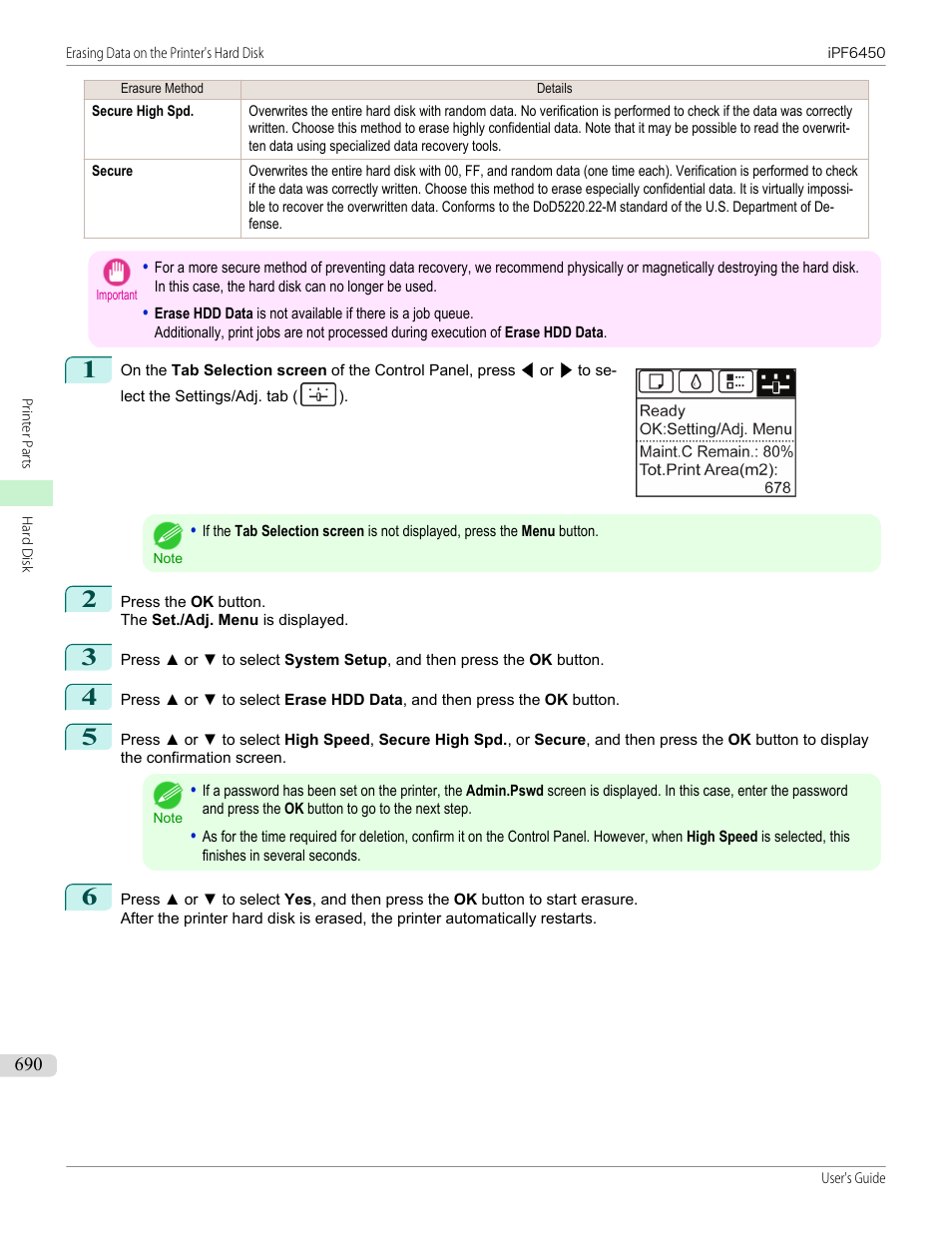 Canon imagePROGRAF iPF6450 User Manual | Page 690 / 1066