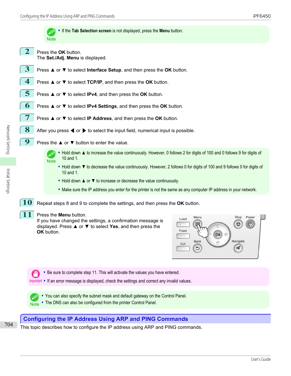 P.704 | Canon imagePROGRAF iPF6450 User Manual | Page 704 / 1066