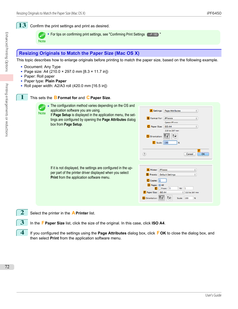 P.72 | Canon imagePROGRAF iPF6450 User Manual | Page 72 / 1066