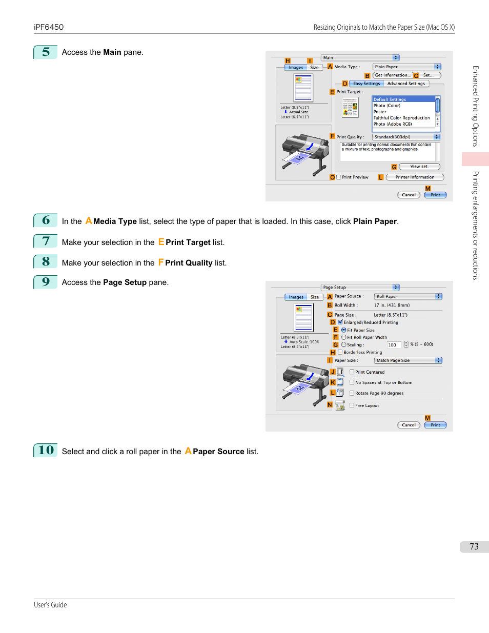 Canon imagePROGRAF iPF6450 User Manual | Page 73 / 1066