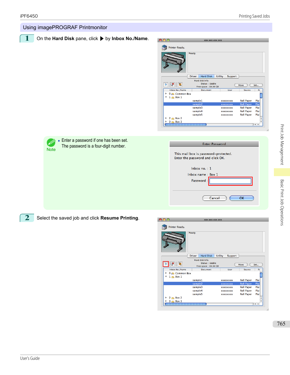 Canon imagePROGRAF iPF6450 User Manual | Page 765 / 1066