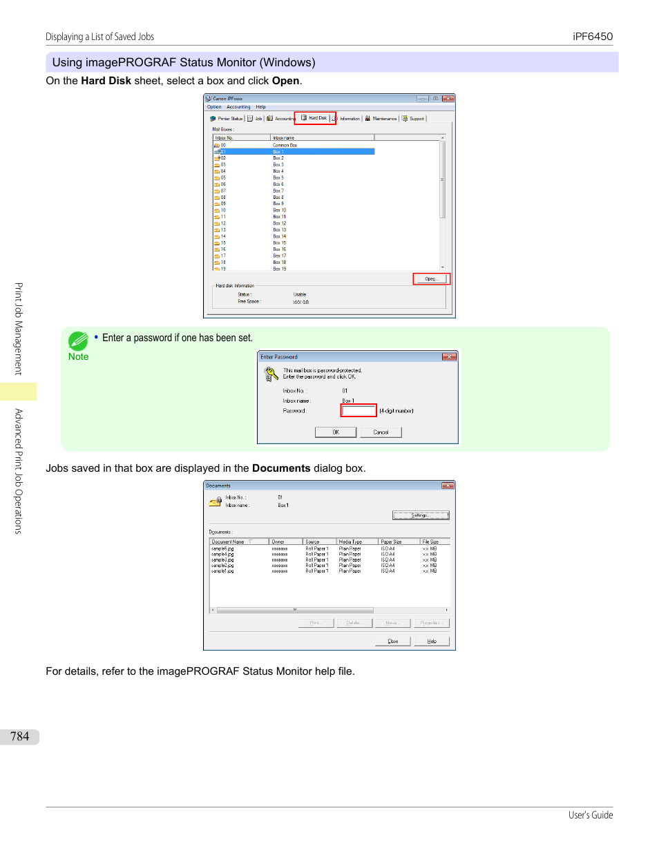 Canon imagePROGRAF iPF6450 User Manual | Page 784 / 1066