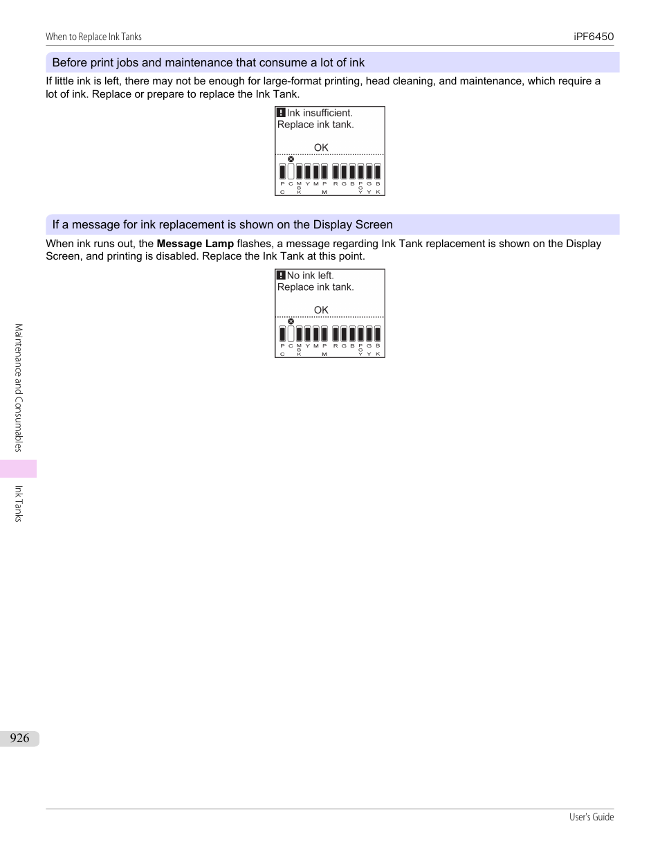 Canon imagePROGRAF iPF6450 User Manual | Page 926 / 1066