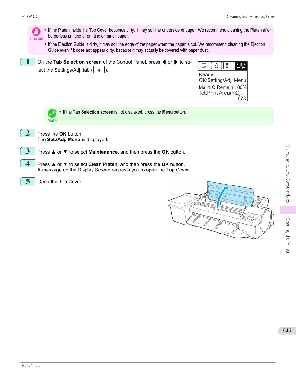 Canon imagePROGRAF iPF6450 User Manual | Page 945 / 1066