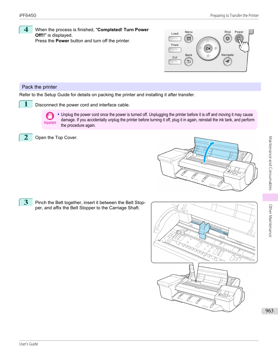 Canon imagePROGRAF iPF6450 User Manual | Page 963 / 1066