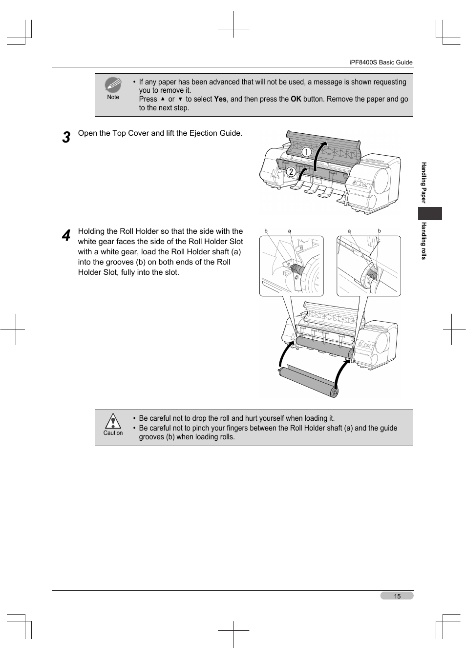Canon imagePROGRAF iPF8400S User Manual | Page 15 / 160