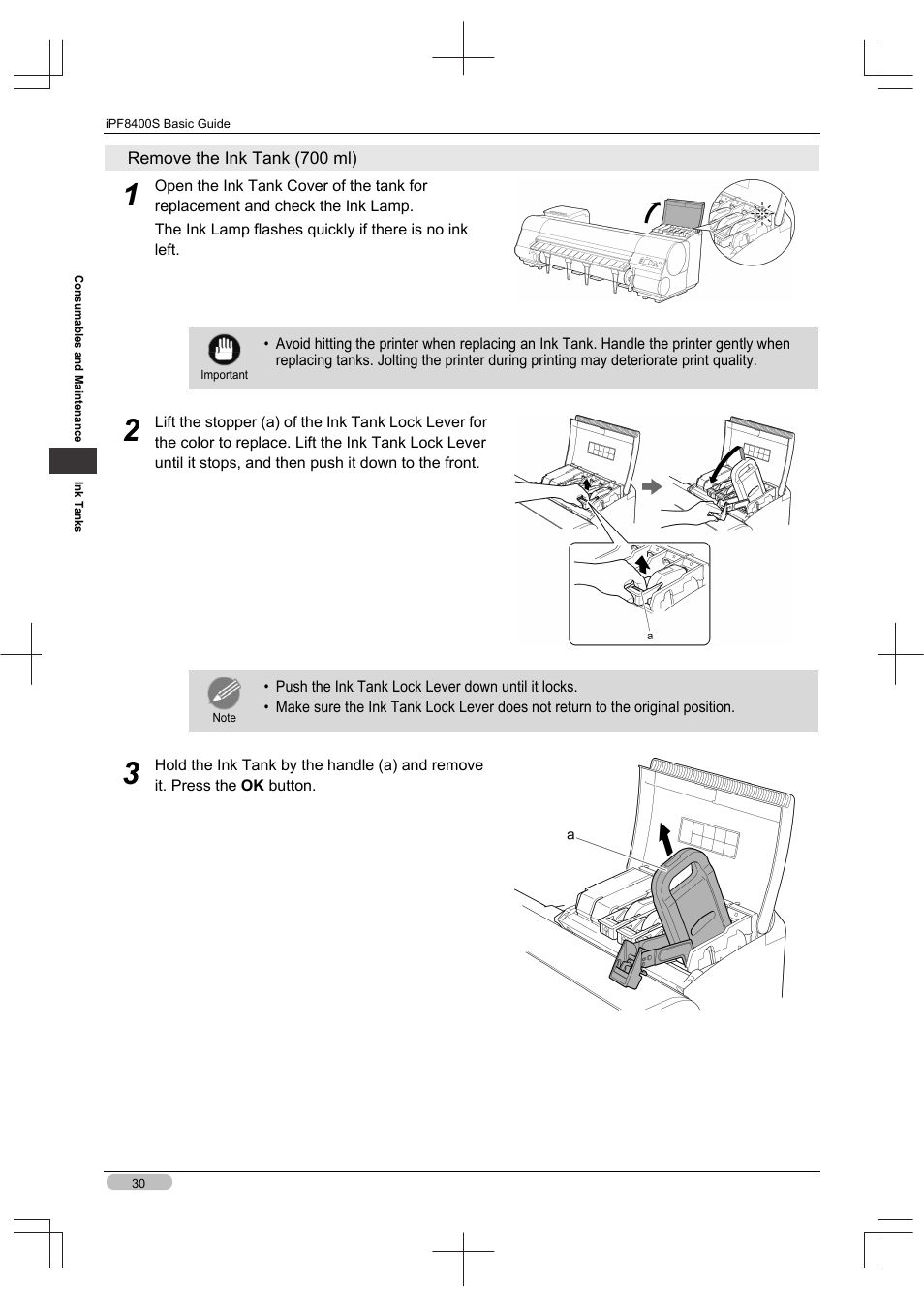 Canon imagePROGRAF iPF8400S User Manual | Page 30 / 160