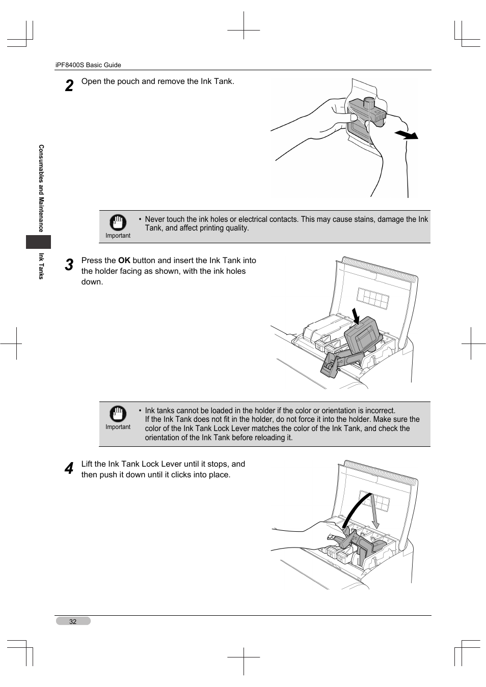 Canon imagePROGRAF iPF8400S User Manual | Page 32 / 160