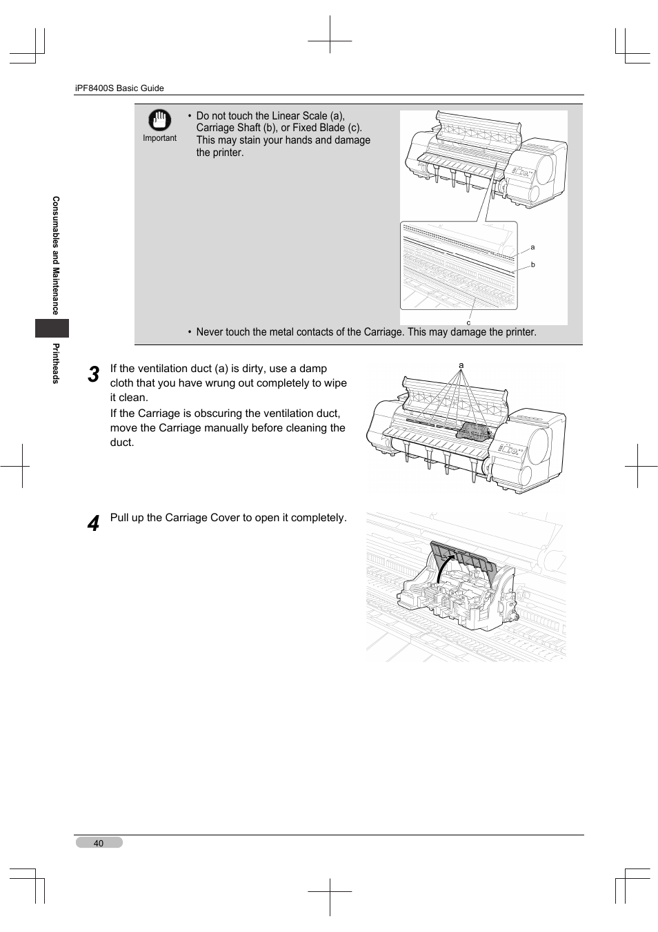 Canon imagePROGRAF iPF8400S User Manual | Page 40 / 160