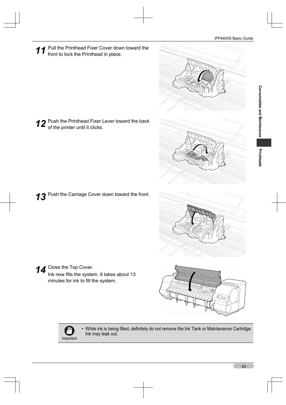 Canon imagePROGRAF iPF8400S User Manual | Page 43 / 160
