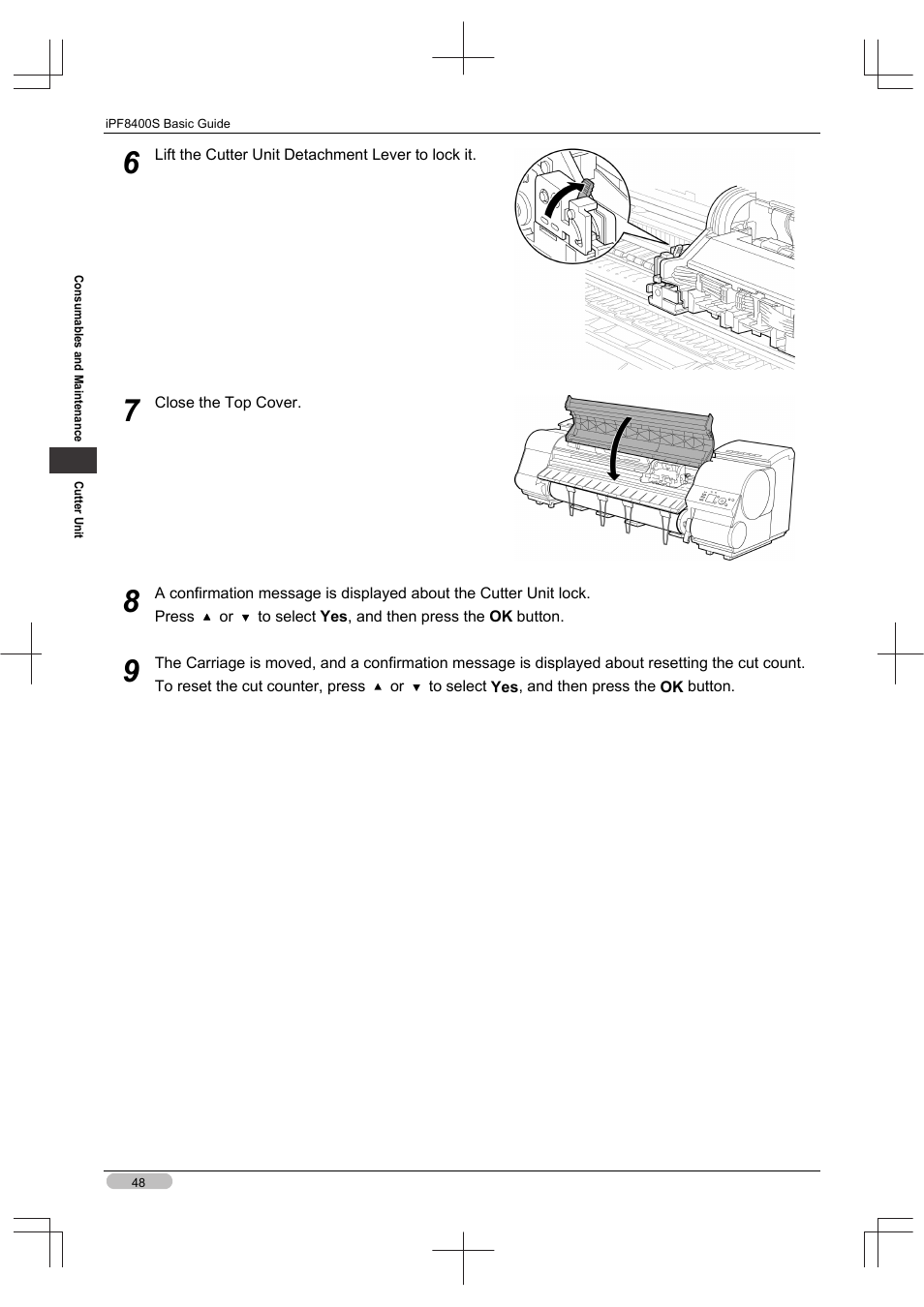 Canon imagePROGRAF iPF8400S User Manual | Page 48 / 160