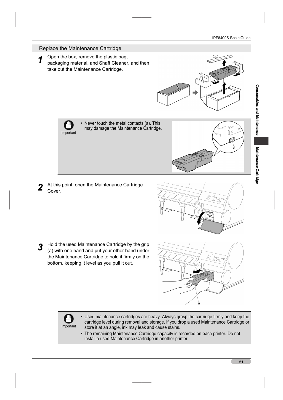 Canon imagePROGRAF iPF8400S User Manual | Page 51 / 160