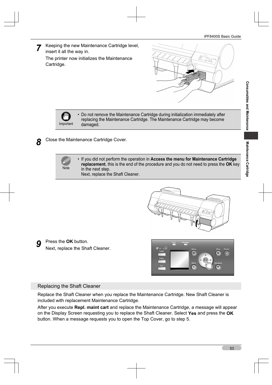 Canon imagePROGRAF iPF8400S User Manual | Page 53 / 160