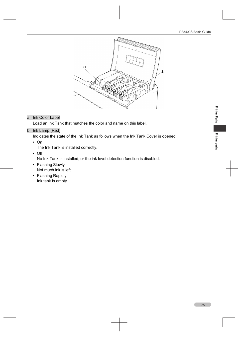 Canon imagePROGRAF iPF8400S User Manual | Page 75 / 160