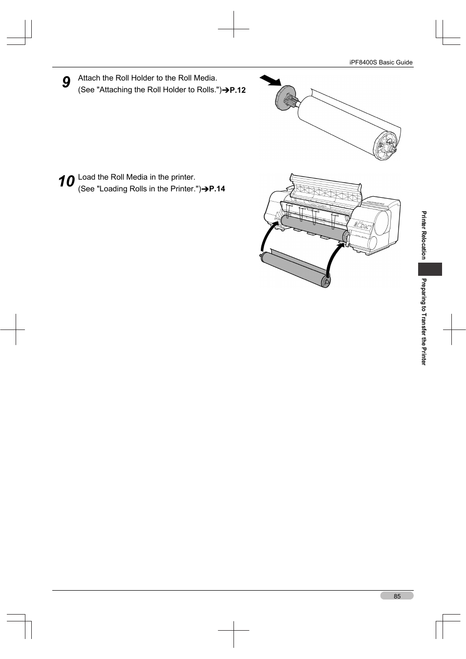Canon imagePROGRAF iPF8400S User Manual | Page 85 / 160