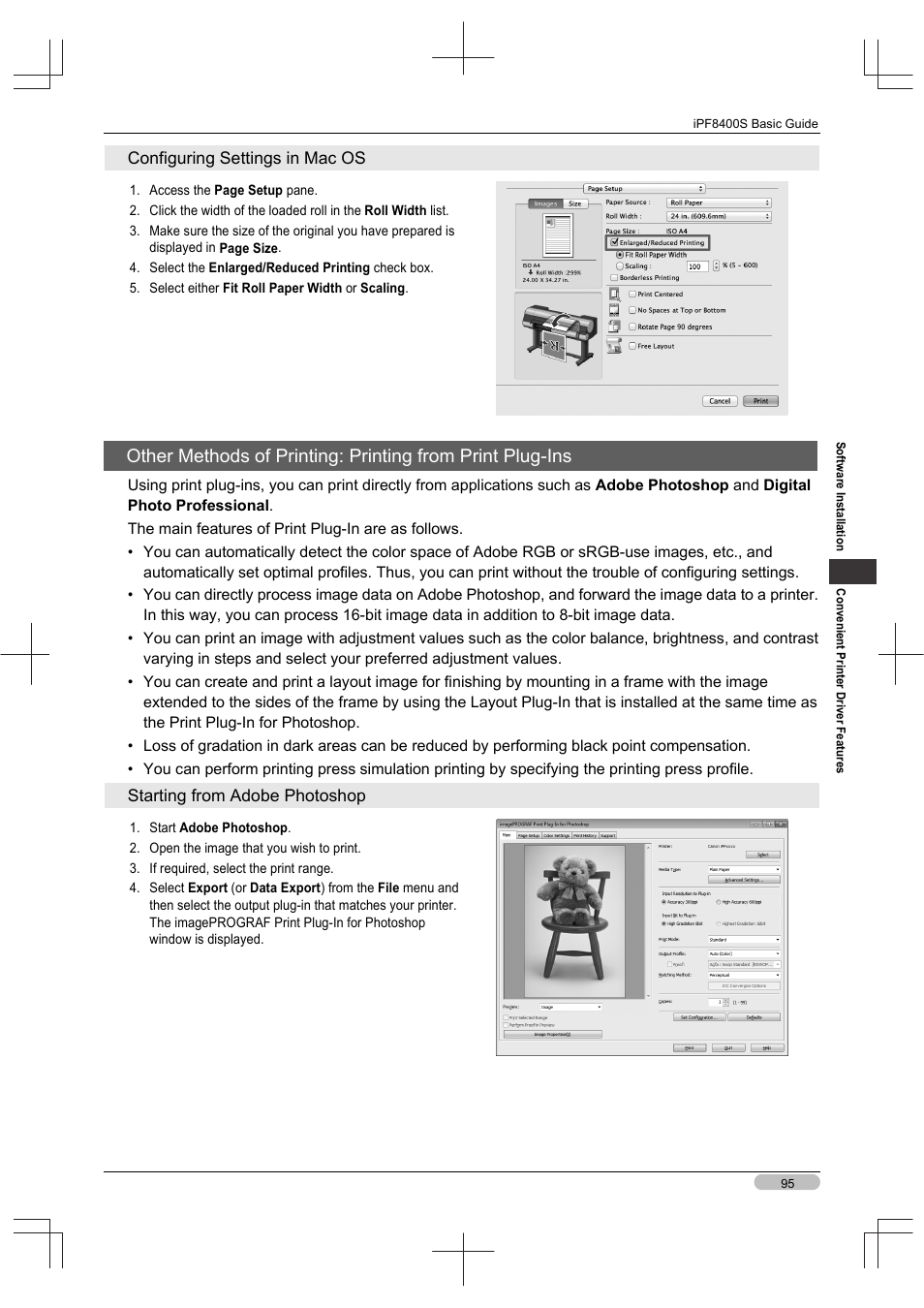 Canon imagePROGRAF iPF8400S User Manual | Page 95 / 160