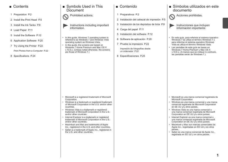 Canon PIXMA iX6520 User Manual | Page 3 / 28