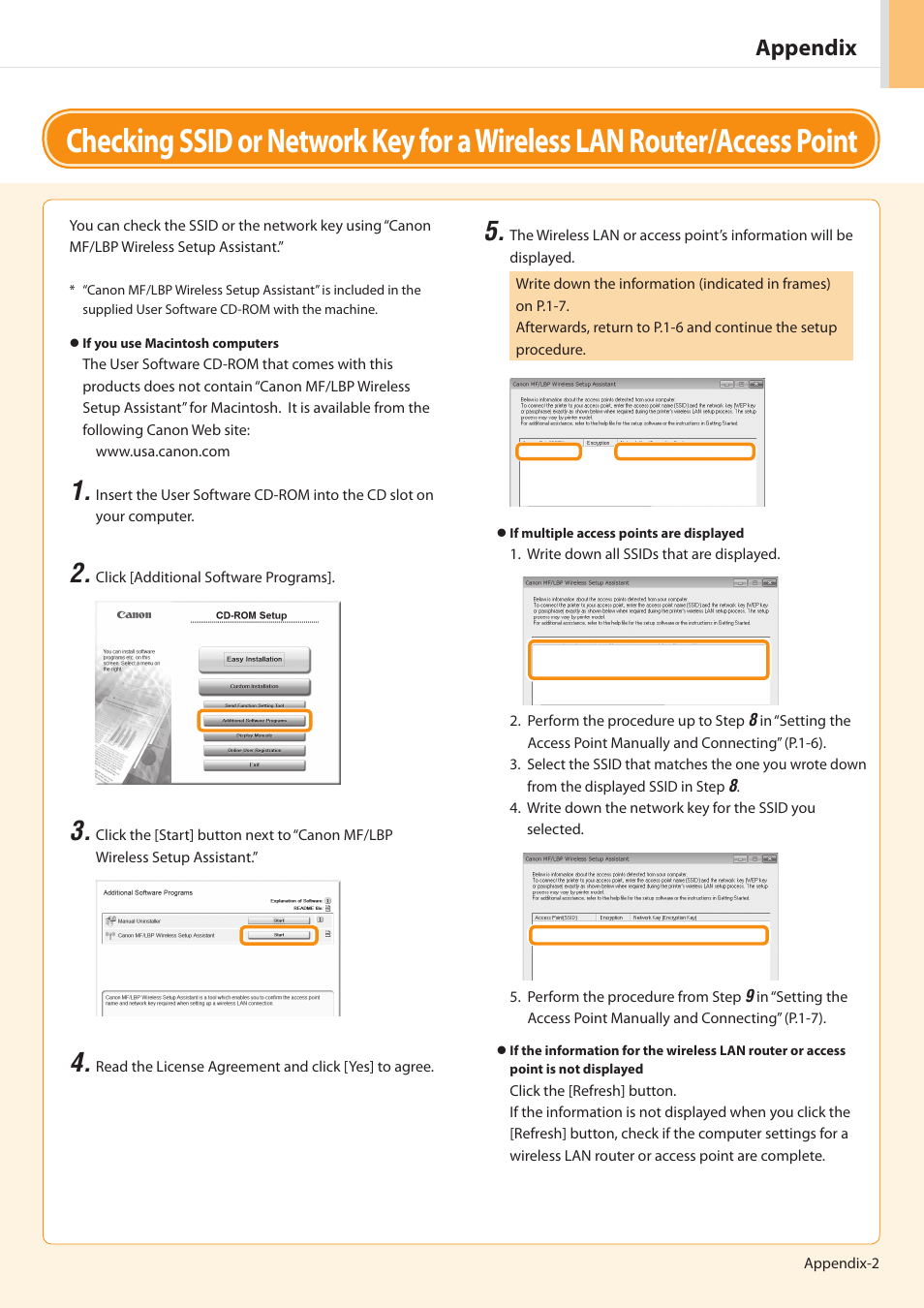 Appendix | Canon imageCLASS MF5950dw User Manual | Page 19 / 20