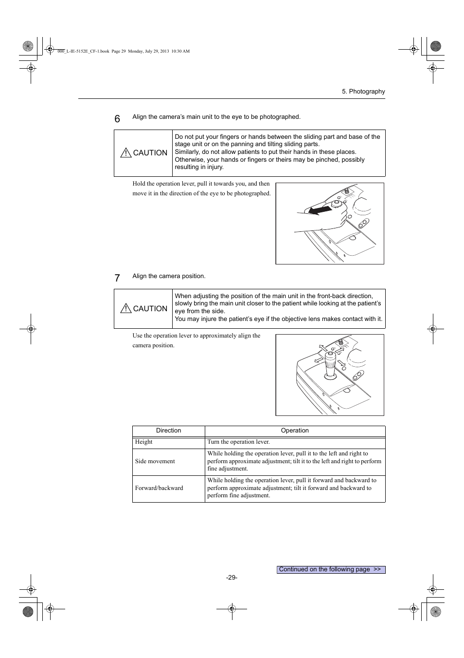 Canon CF-1 User Manual | Page 29 / 64