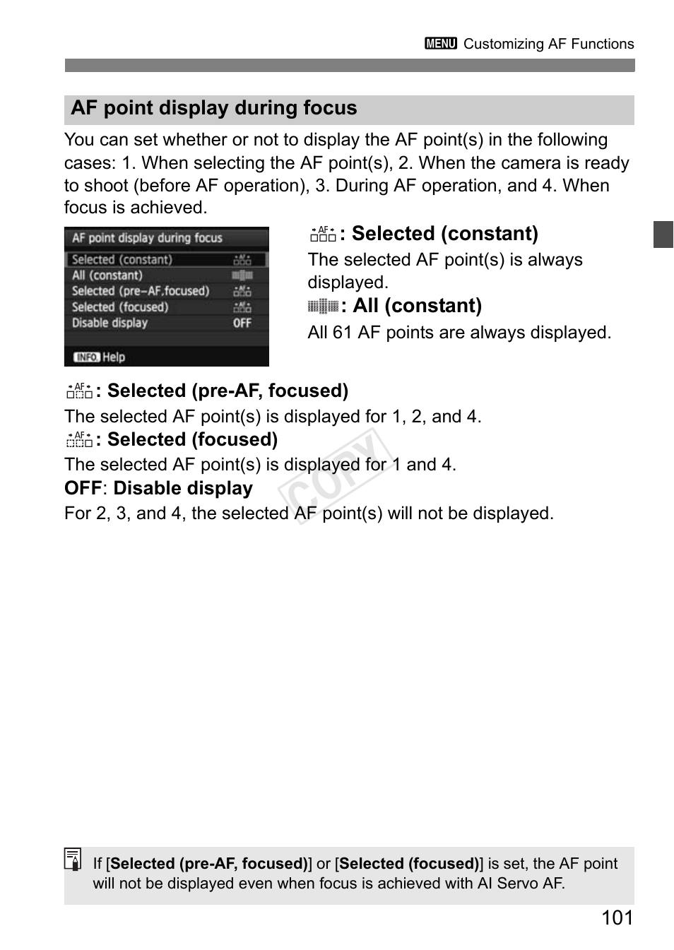 Cop y | Canon EOS-1D C User Manual | Page 101 / 420