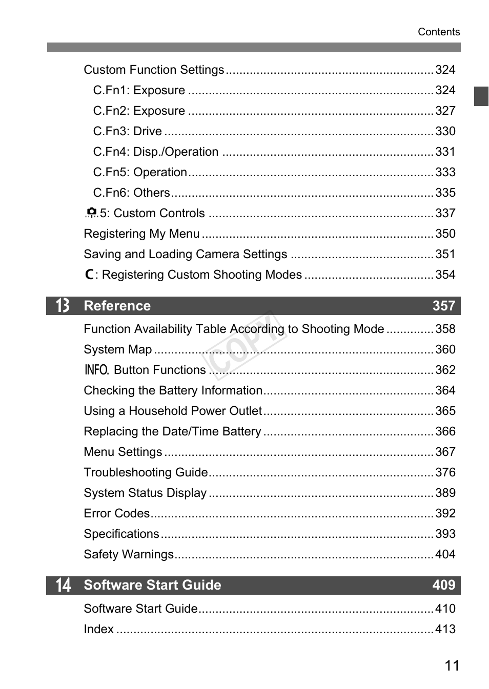 C op y | Canon EOS-1D C User Manual | Page 11 / 420