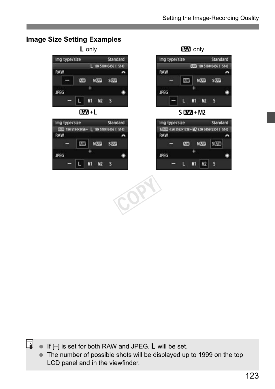 Cop y | Canon EOS-1D C User Manual | Page 123 / 420