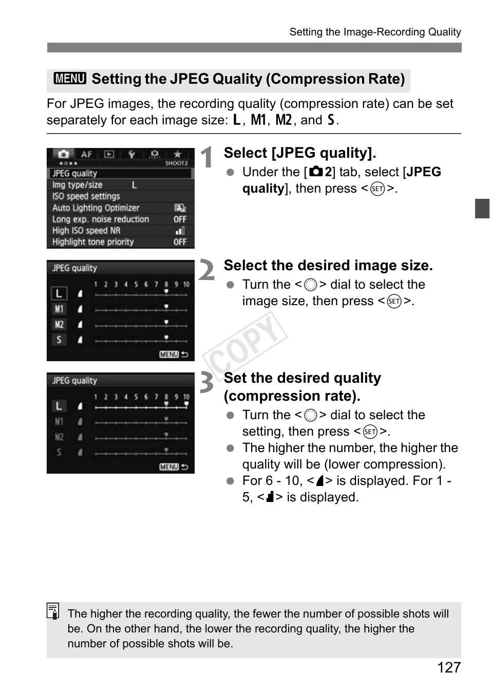 P.127, Cop y | Canon EOS-1D C User Manual | Page 127 / 420